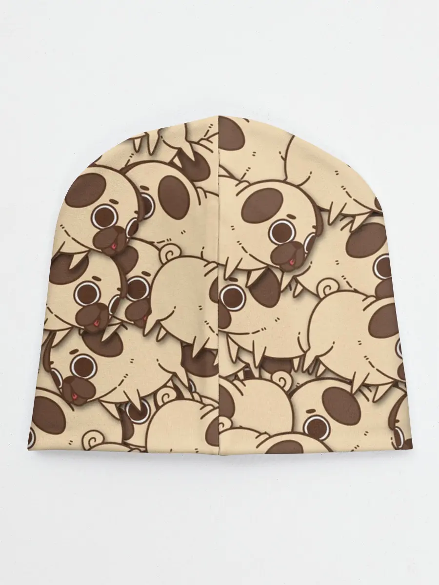 Детская шапка / мопс