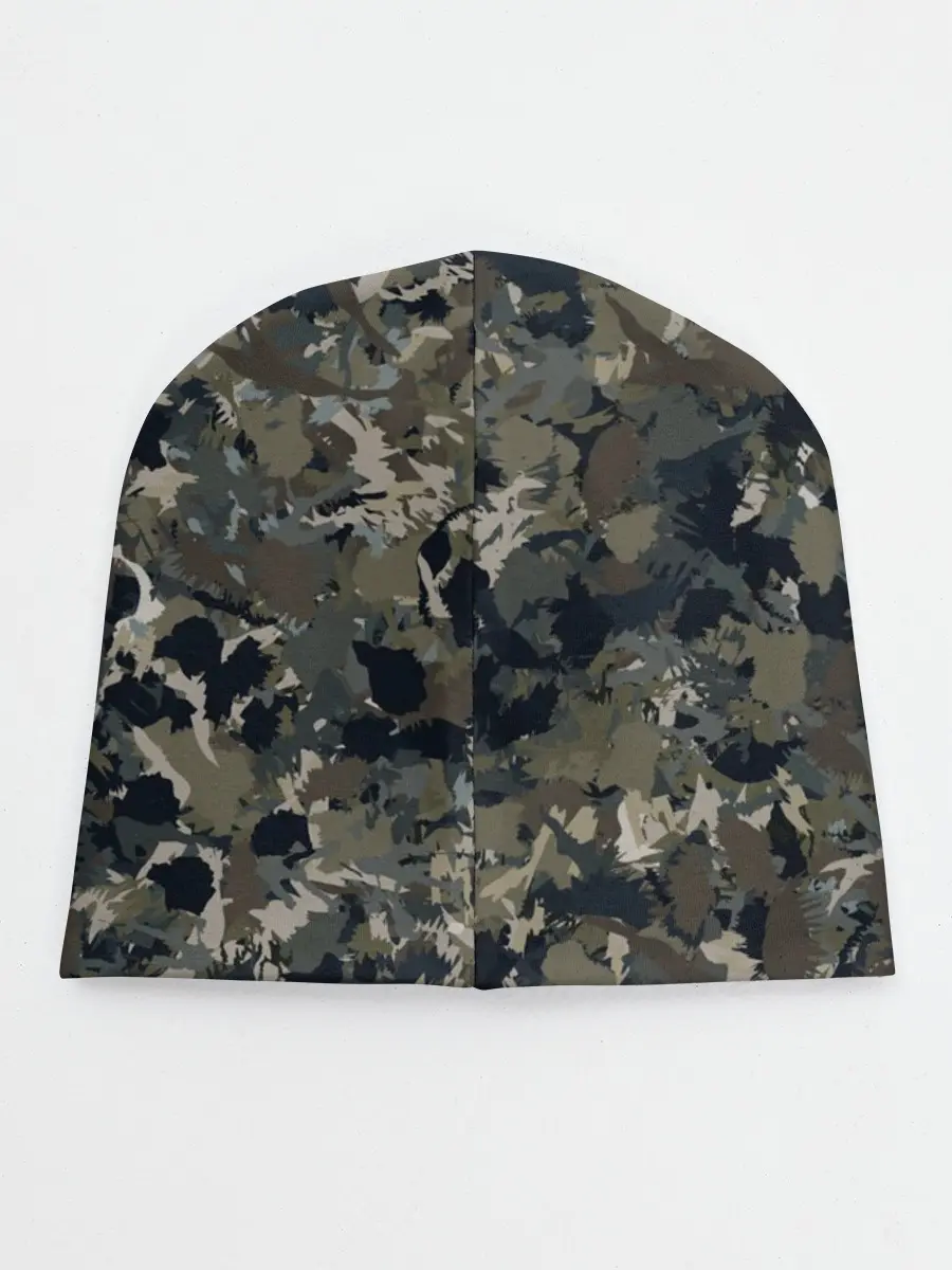 Детская шапка / Камуфляж с кабаном