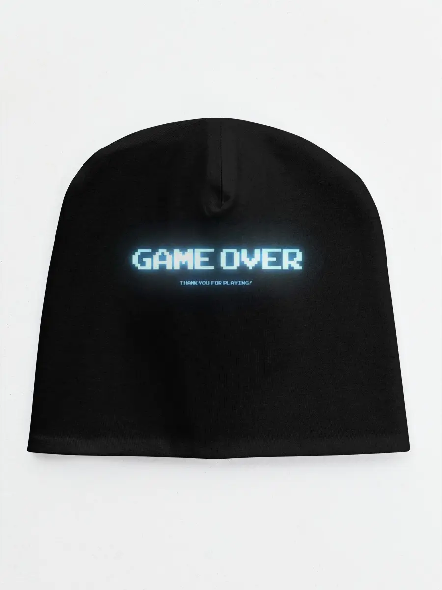 Детская шапка / Game Over