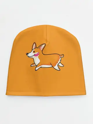 Детская шапка / Корги