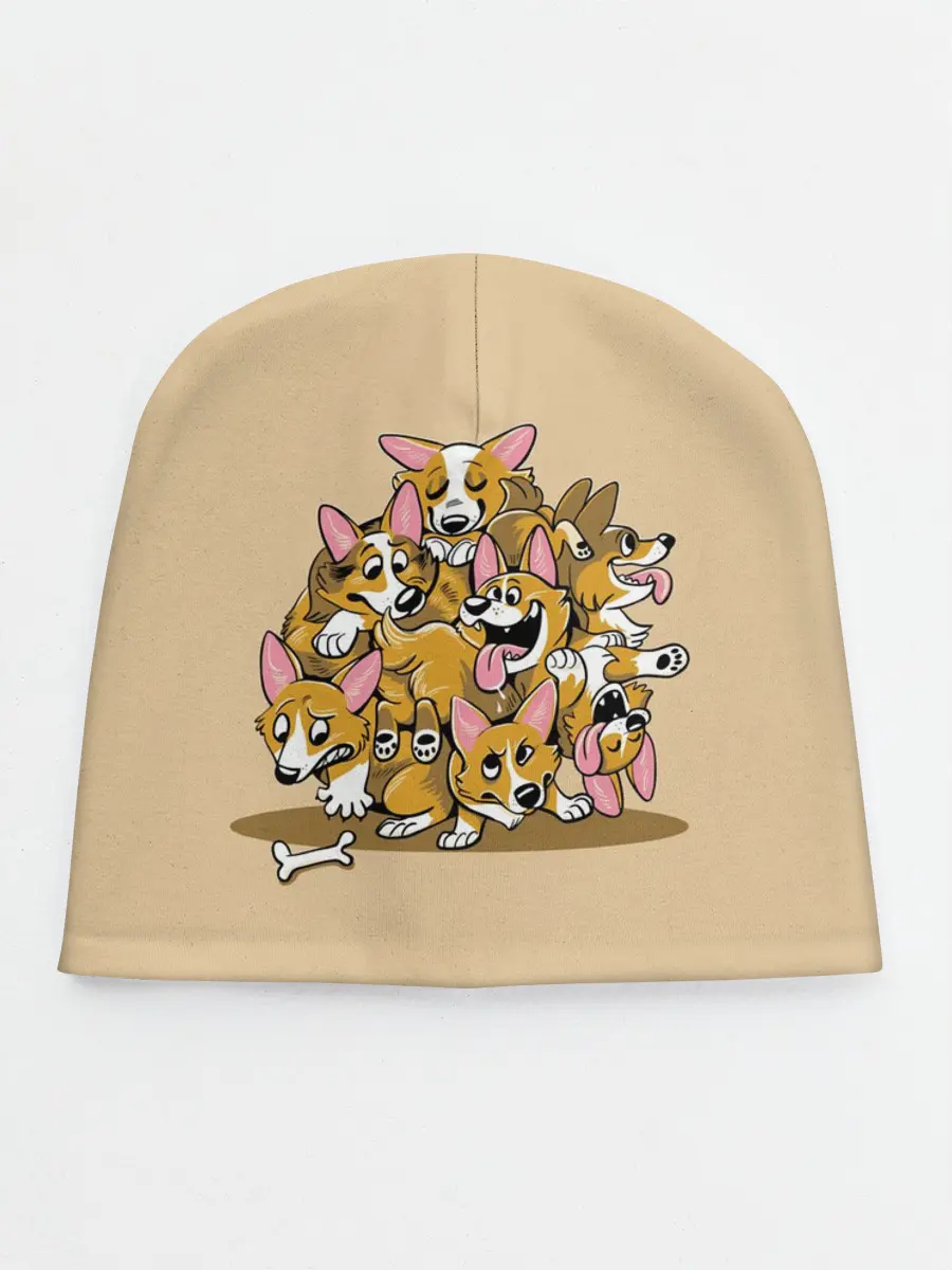 Детская шапка / Корги