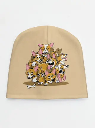 Детская шапка / Корги