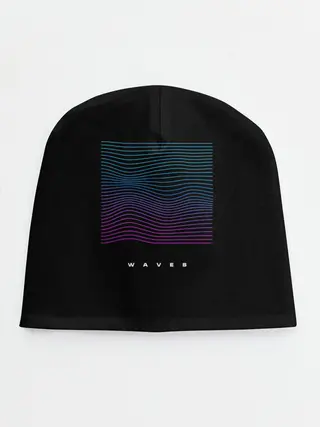 Детская шапка / Волны vaporwave