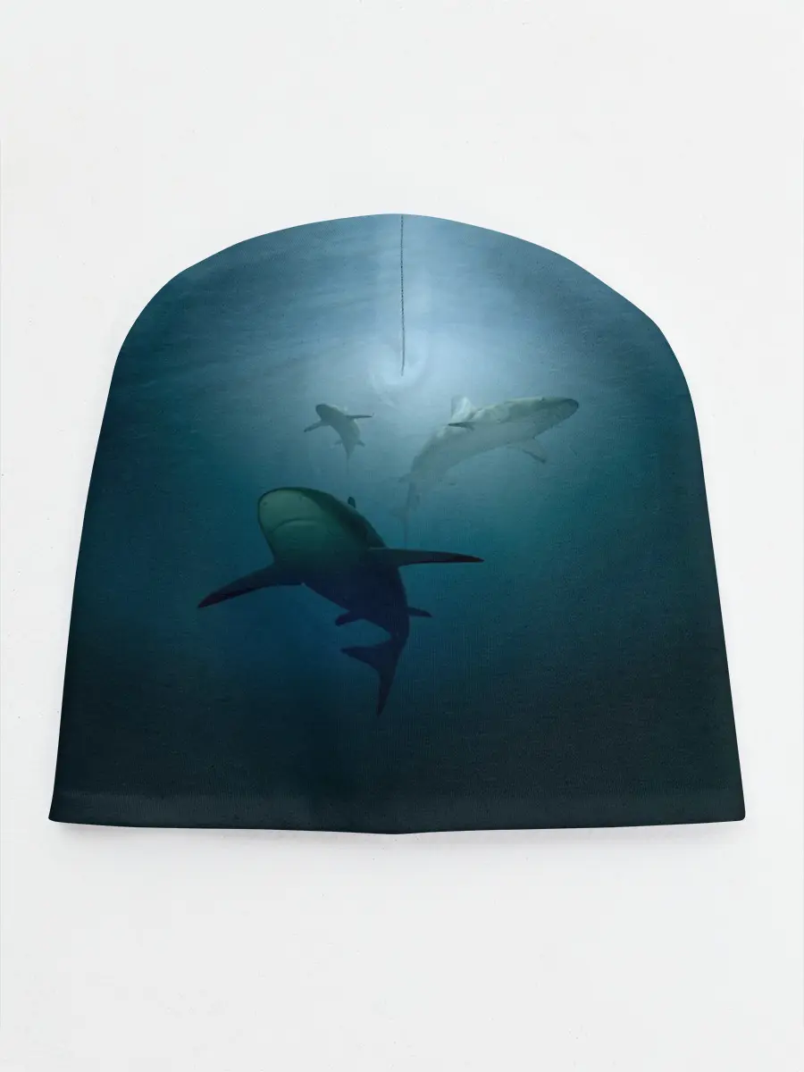 Детская шапка / Акулы