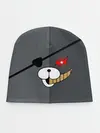 Детская шапка / KUROKUMA на сером
