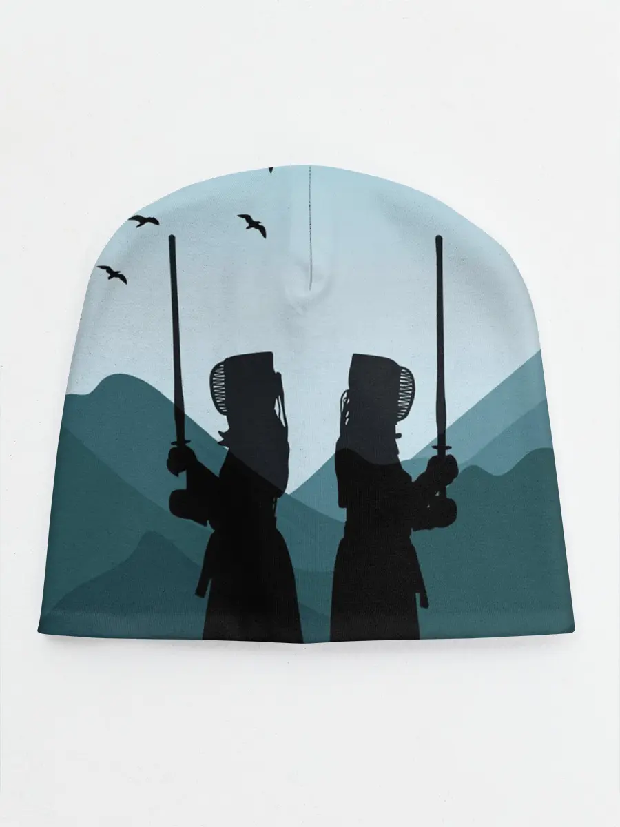 Детская шапка / Тренировка кендо