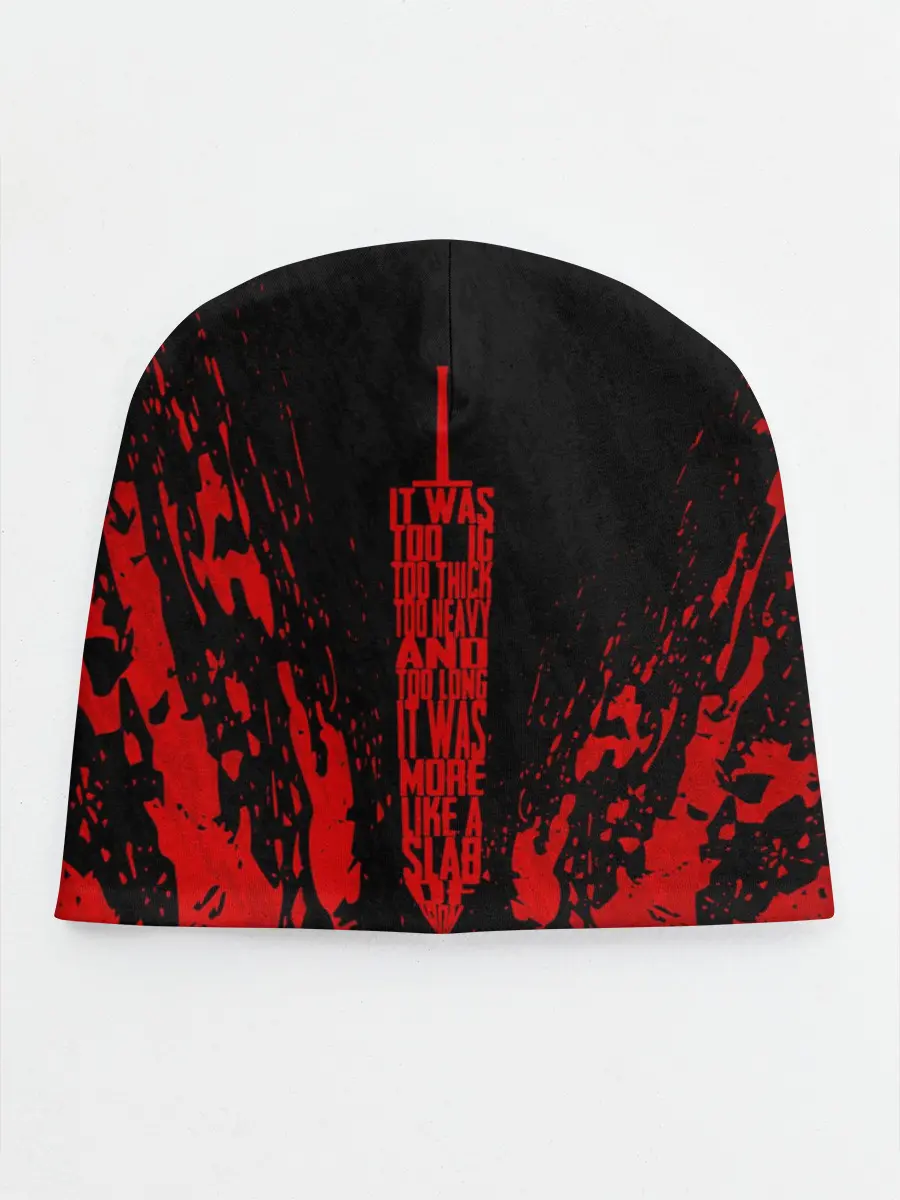 Детская шапка / BERSERK sword red