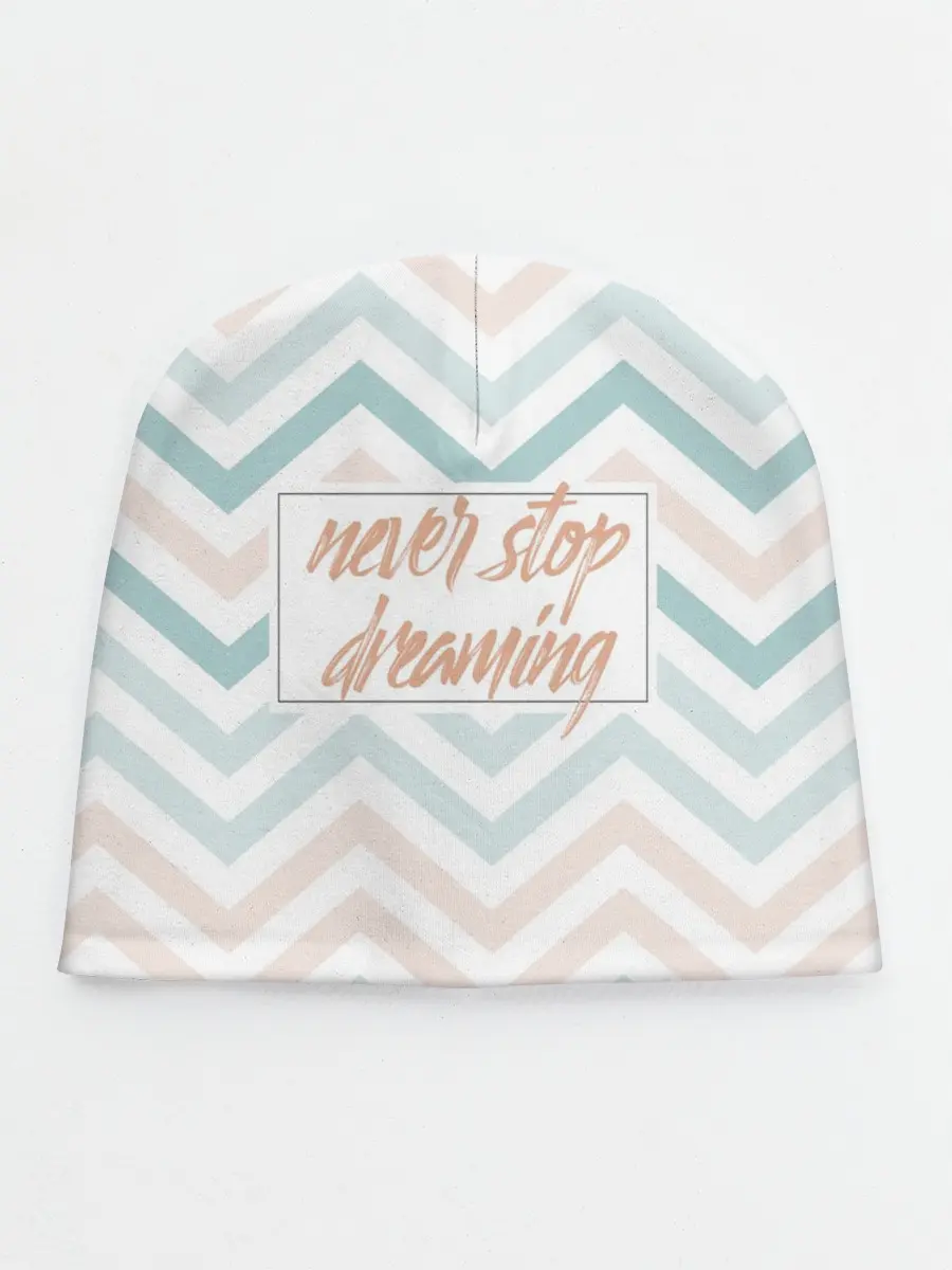 Детская шапка / Никогда не переставай мечтать