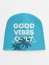 Детская шапка / Good vibes only