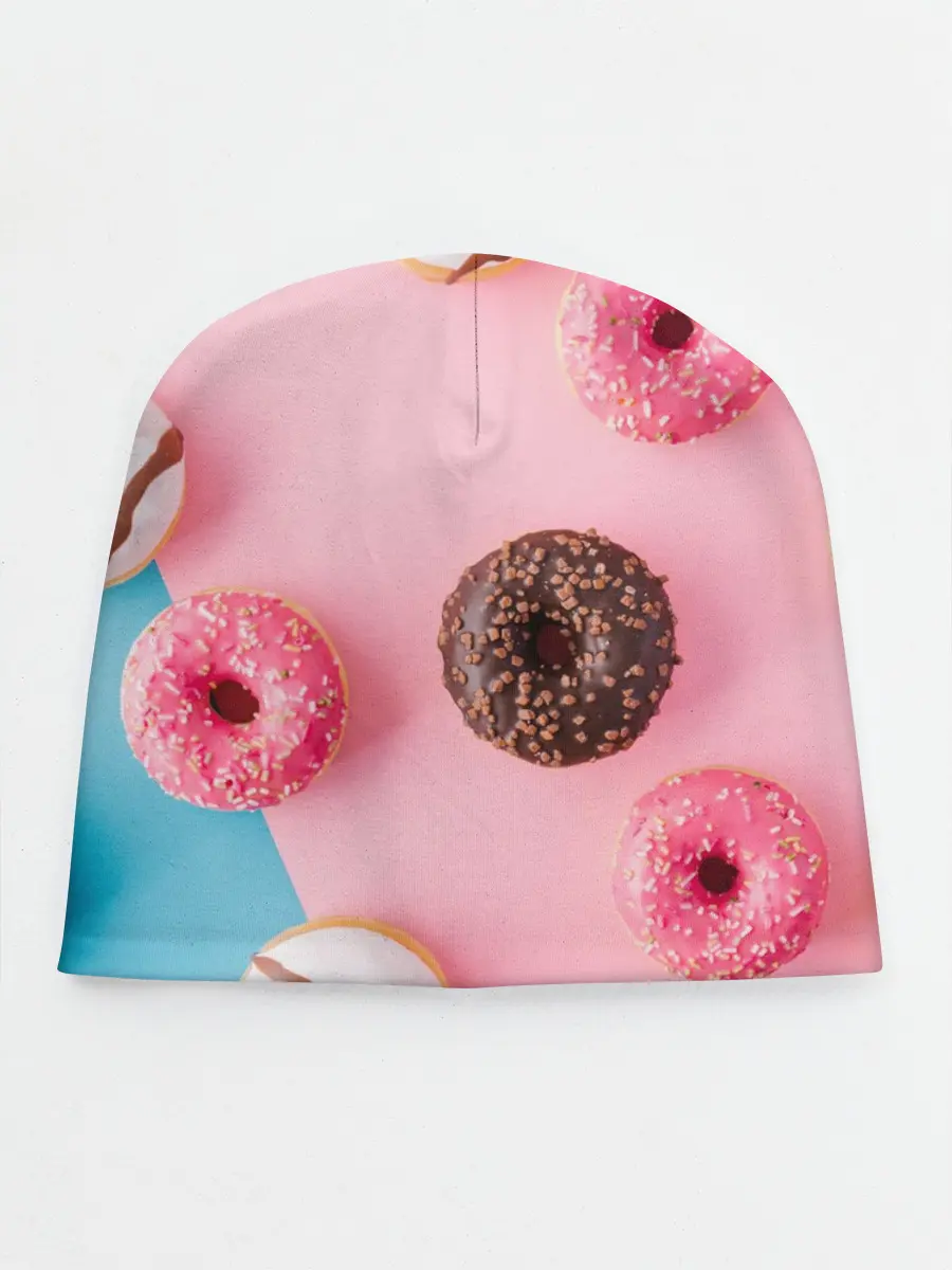 Детская шапка / пончики