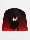 Детская шапка / Kumamon горит