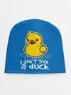 Детская шапка / I Dont Give a Duck