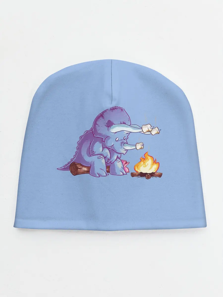 Детская шапка / Трицератопс у Костра