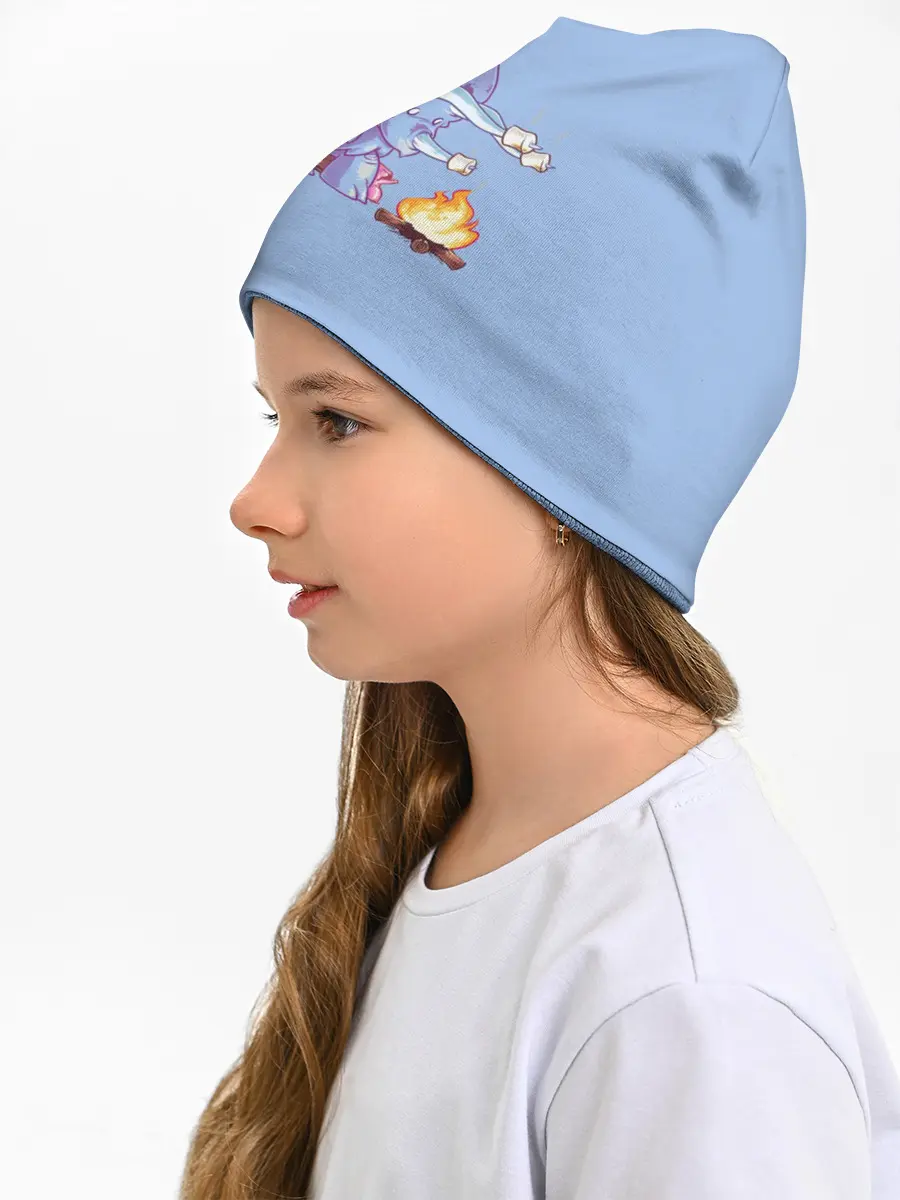 Детская шапка / Трицератопс у Костра