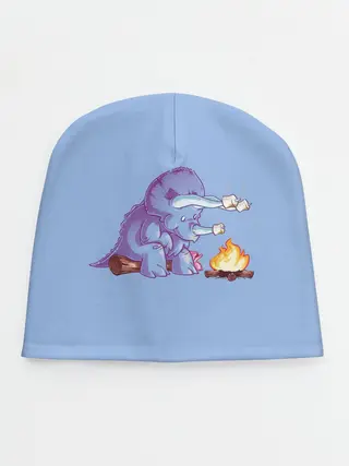 Детская шапка / Трицератопс у Костра