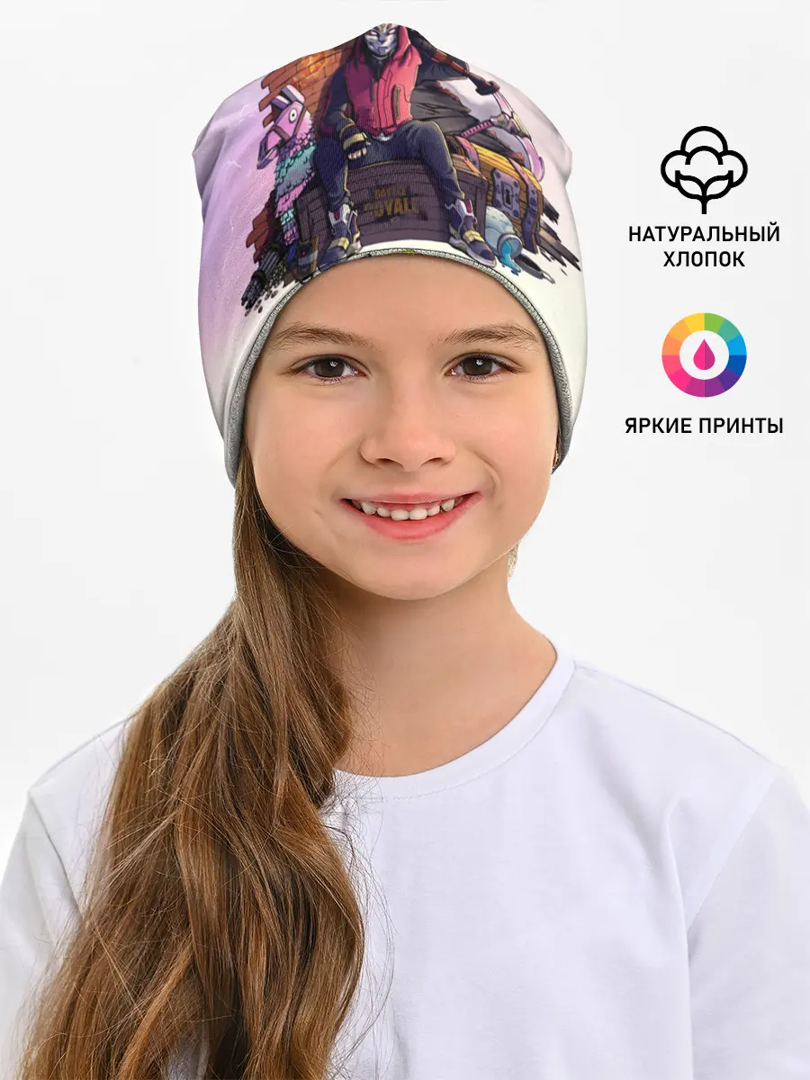 Детская шапка / Fortnite. Drift and Lama