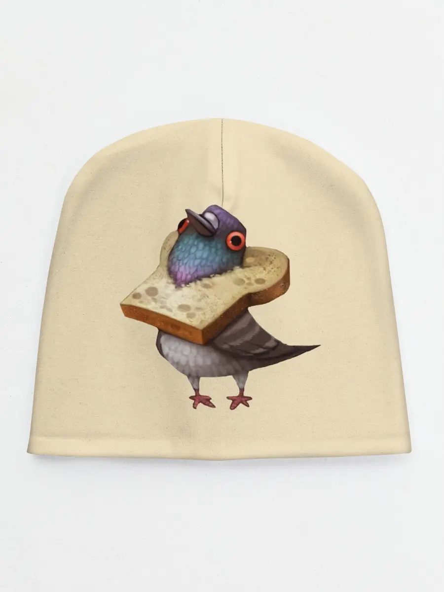 Детская шапка / Голубь и Хлебушек