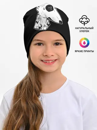 Детская шапка / Бультерьер