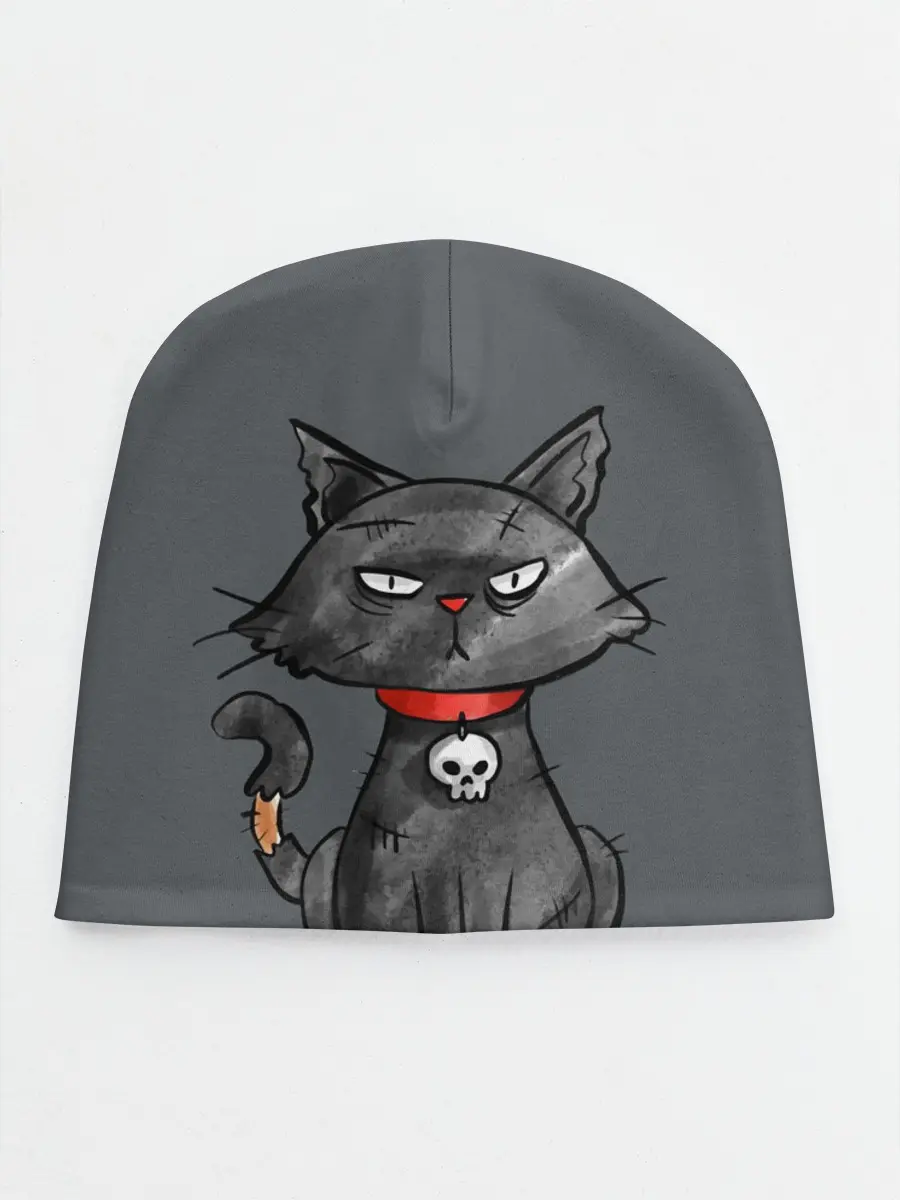 Детская шапка / Кот бедолага