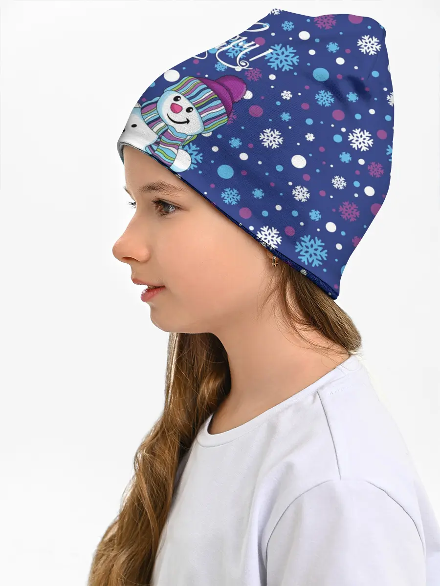 Детская шапка / Снеговики