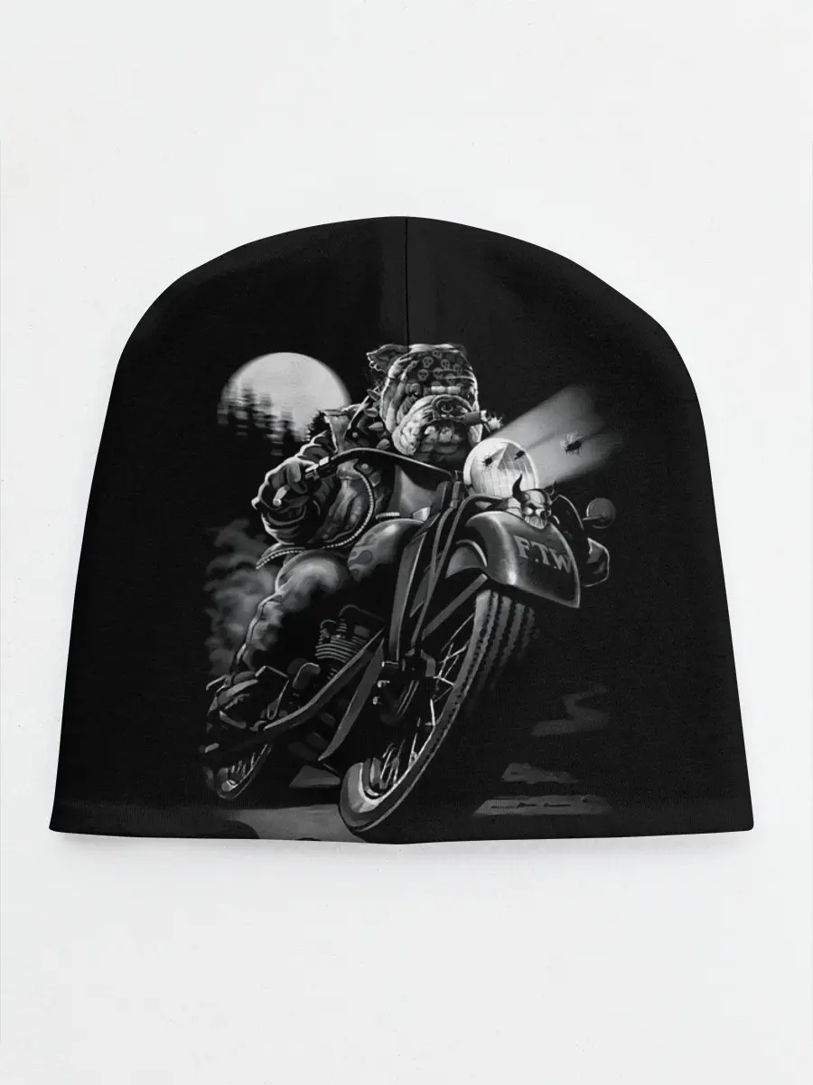 Детская шапка / Biker dog / Пёс-байкер