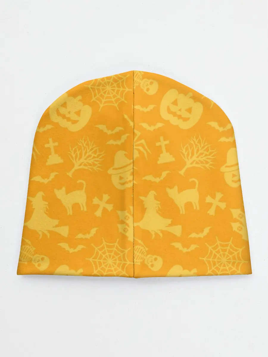 Детская шапка / Совушка и хэллоуин