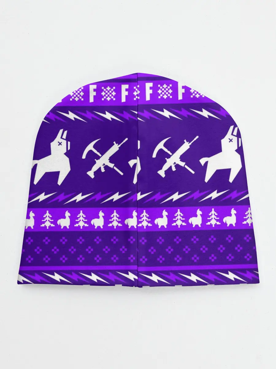 Детская шапка / FORTNITE НОВОГОДНИЙ