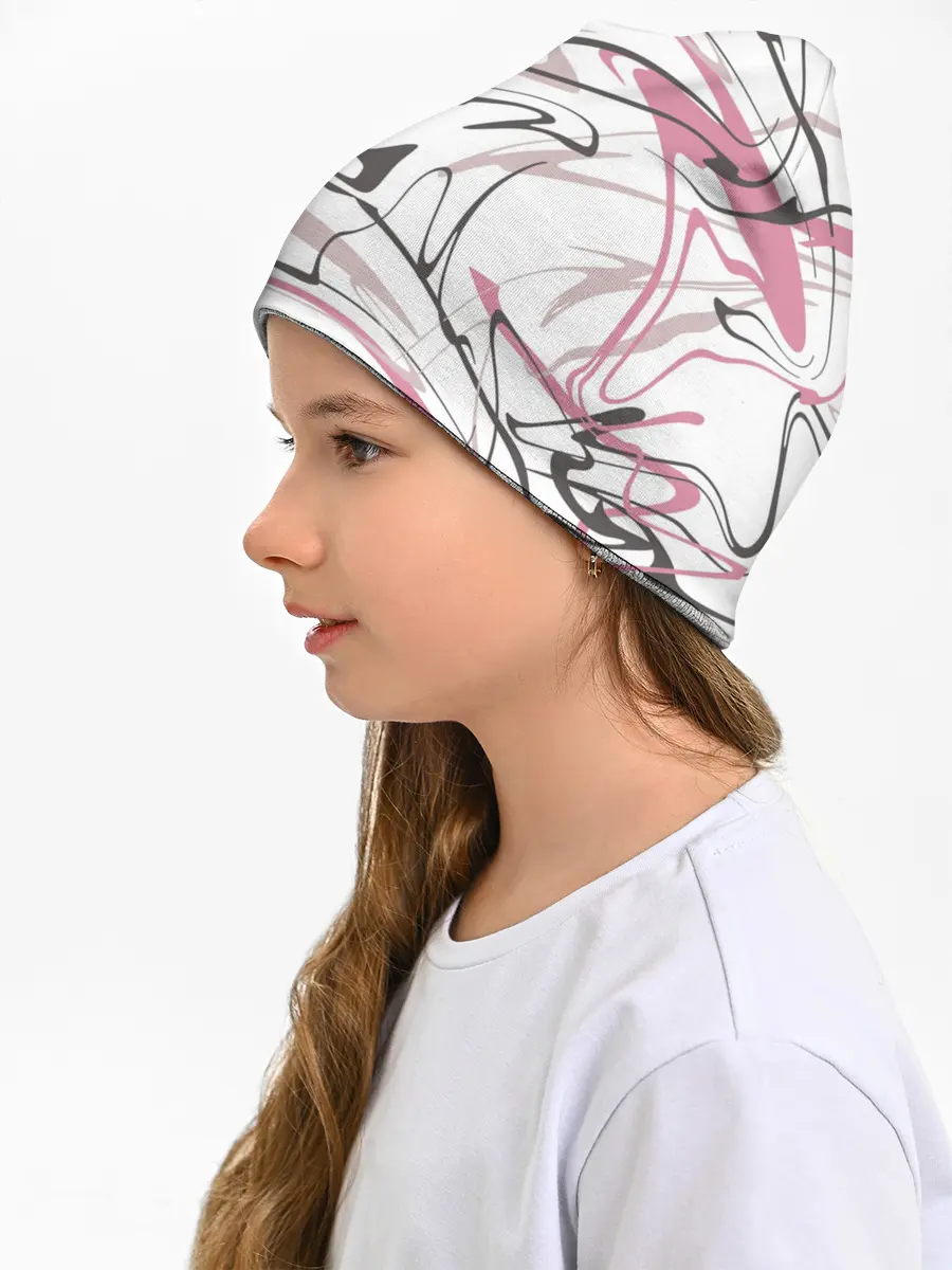 Детская шапка / Хаотичные линии