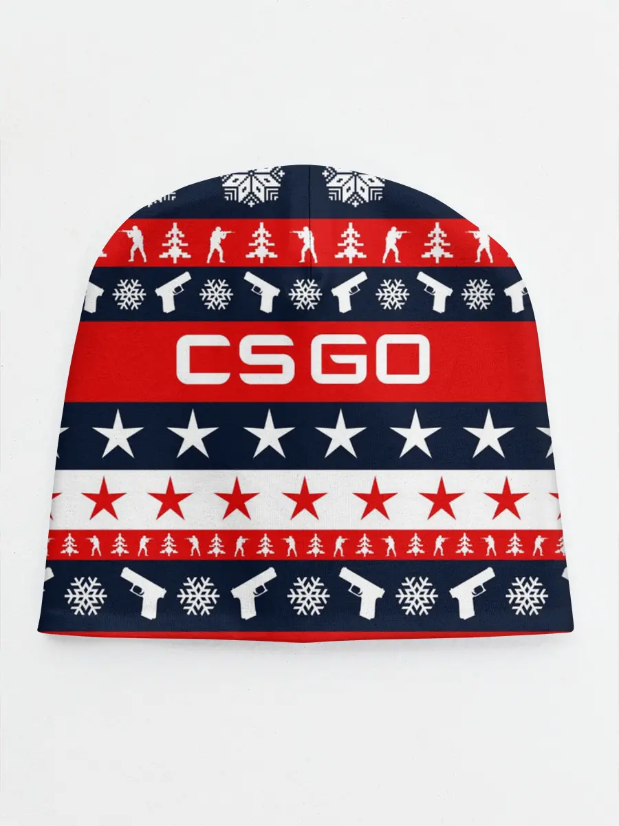 Детская шапка / CS GO НОВОГОДНИЙ