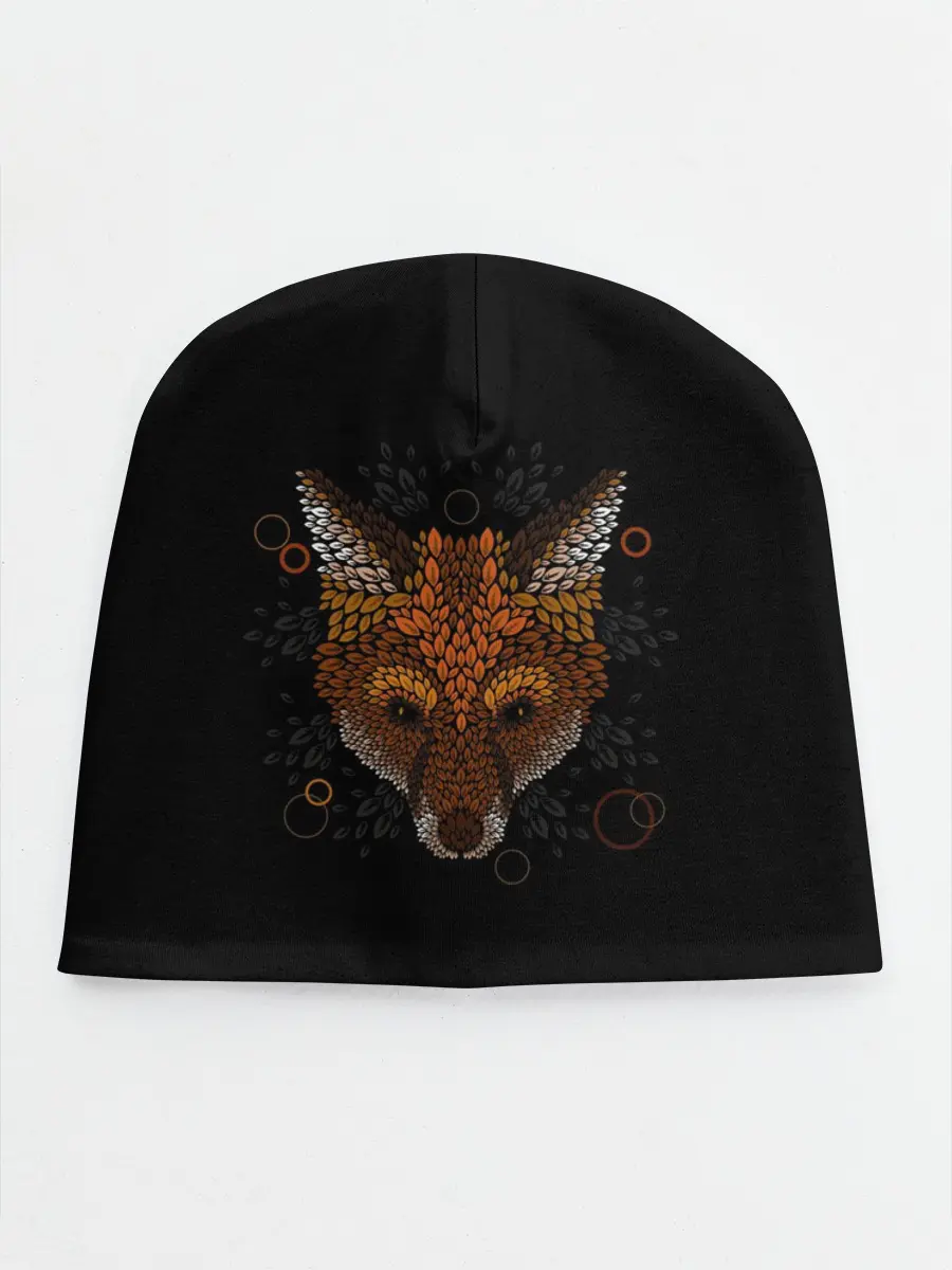 Детская шапка / Лиса из Листьев