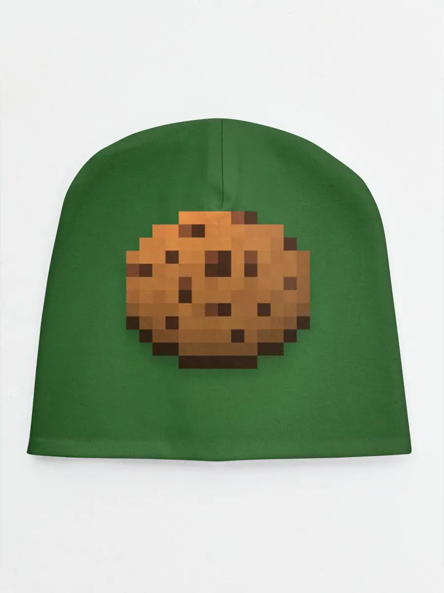 Детская шапка / Minecraft Печенька