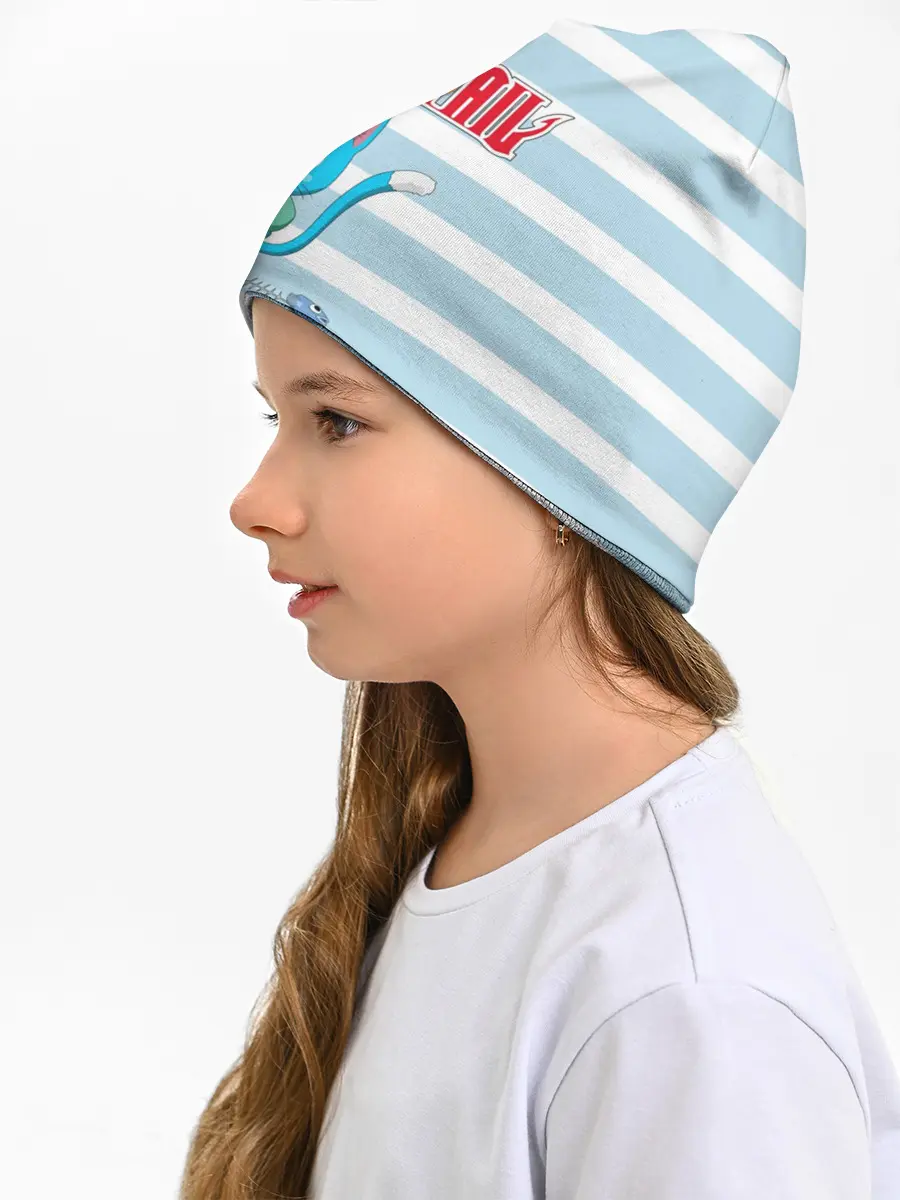 Детская шапка / Кот на полосочках