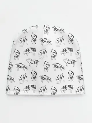 Детская шапка / Поросята