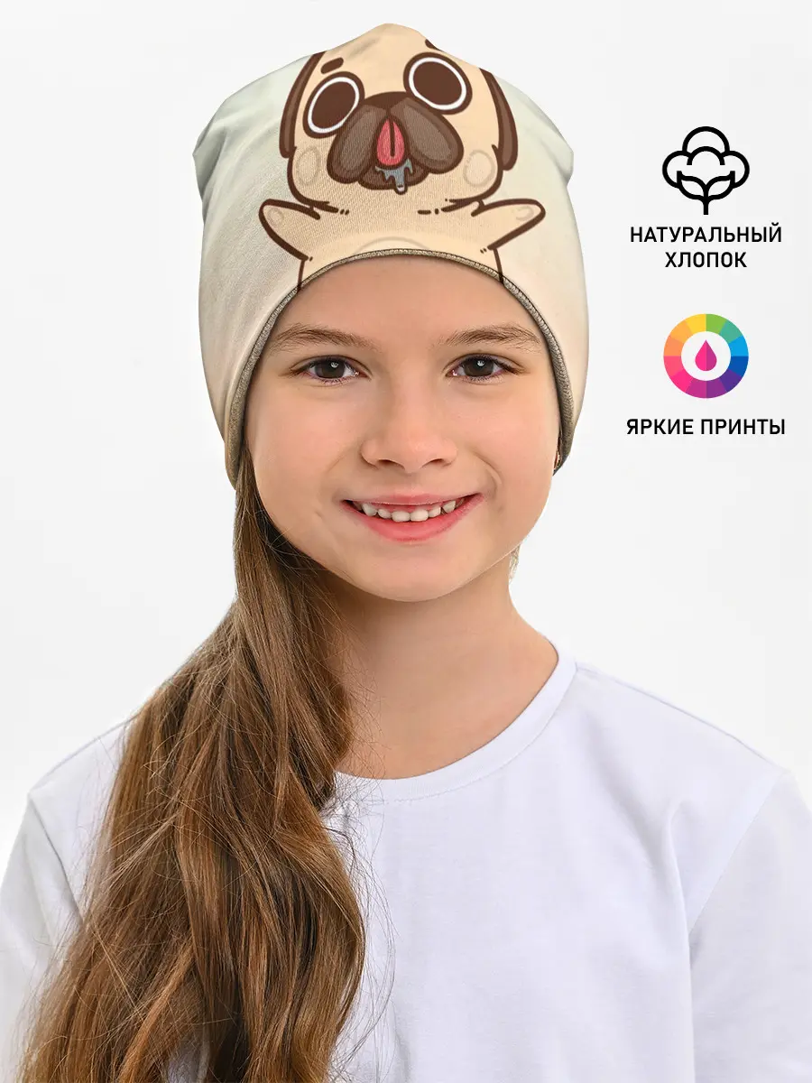 Детская шапка / Puglie Pug Like