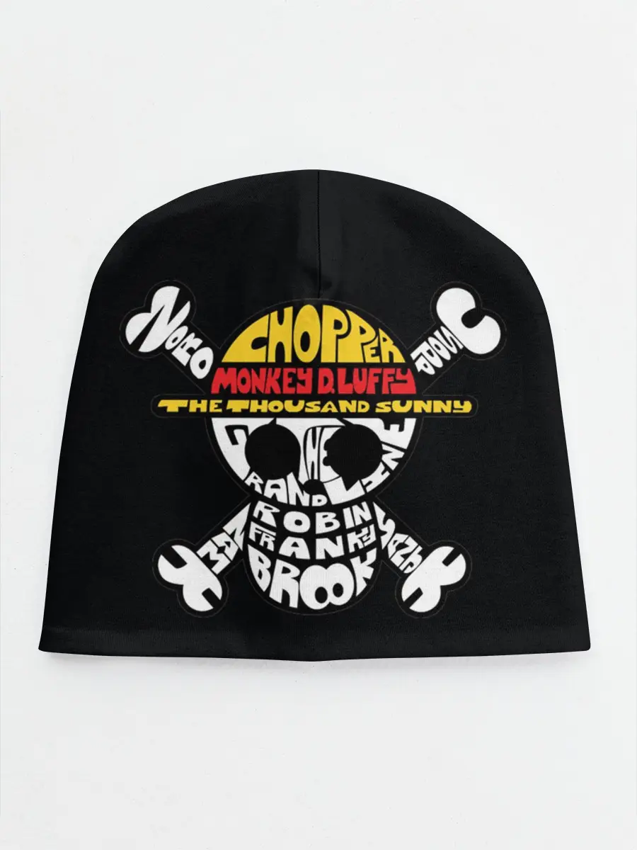 Детская шапка / One piece words флаг