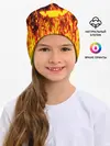 Детская шапка / FIRE PUMPKIN