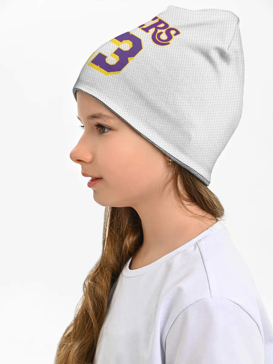Детская шапка / James 18-19 third LA Lakers
