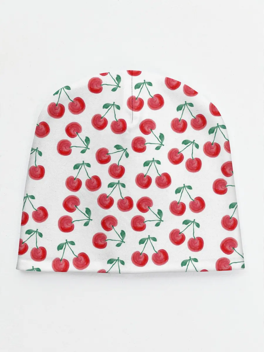 Детская шапка / Вишневое настроение