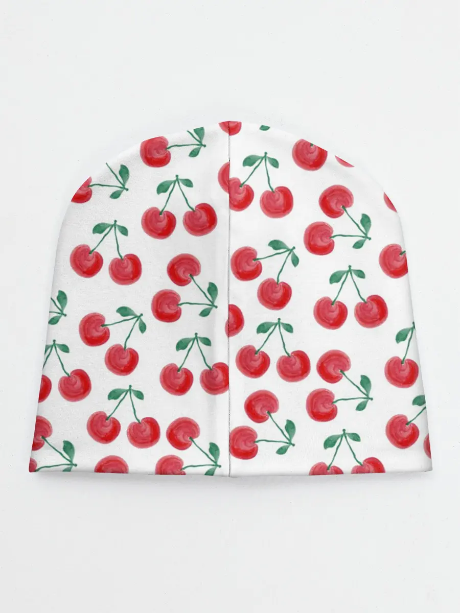 Детская шапка / Вишневое настроение