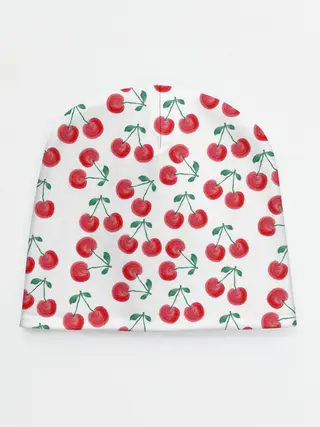 Детская шапка / Вишневое настроение