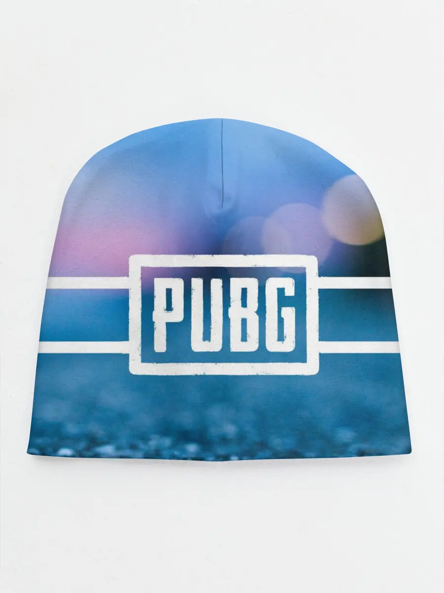 Детская шапка / PUBG light blue