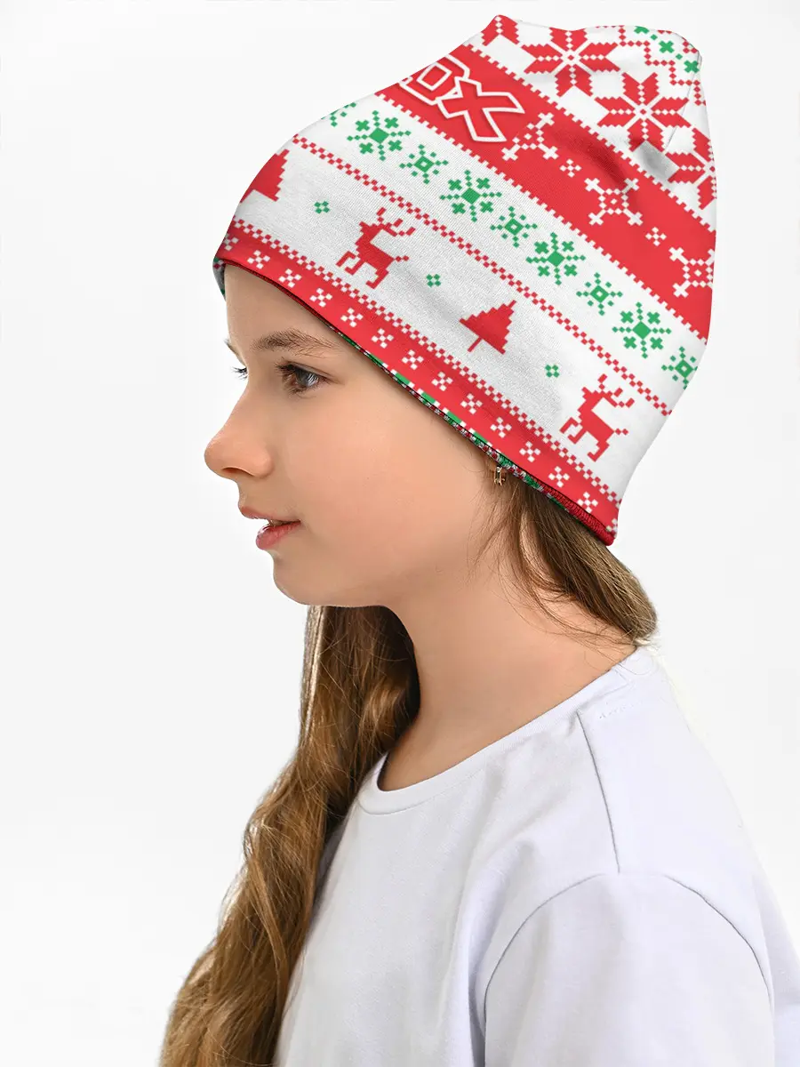 Детская шапка / Новогодний Roblox