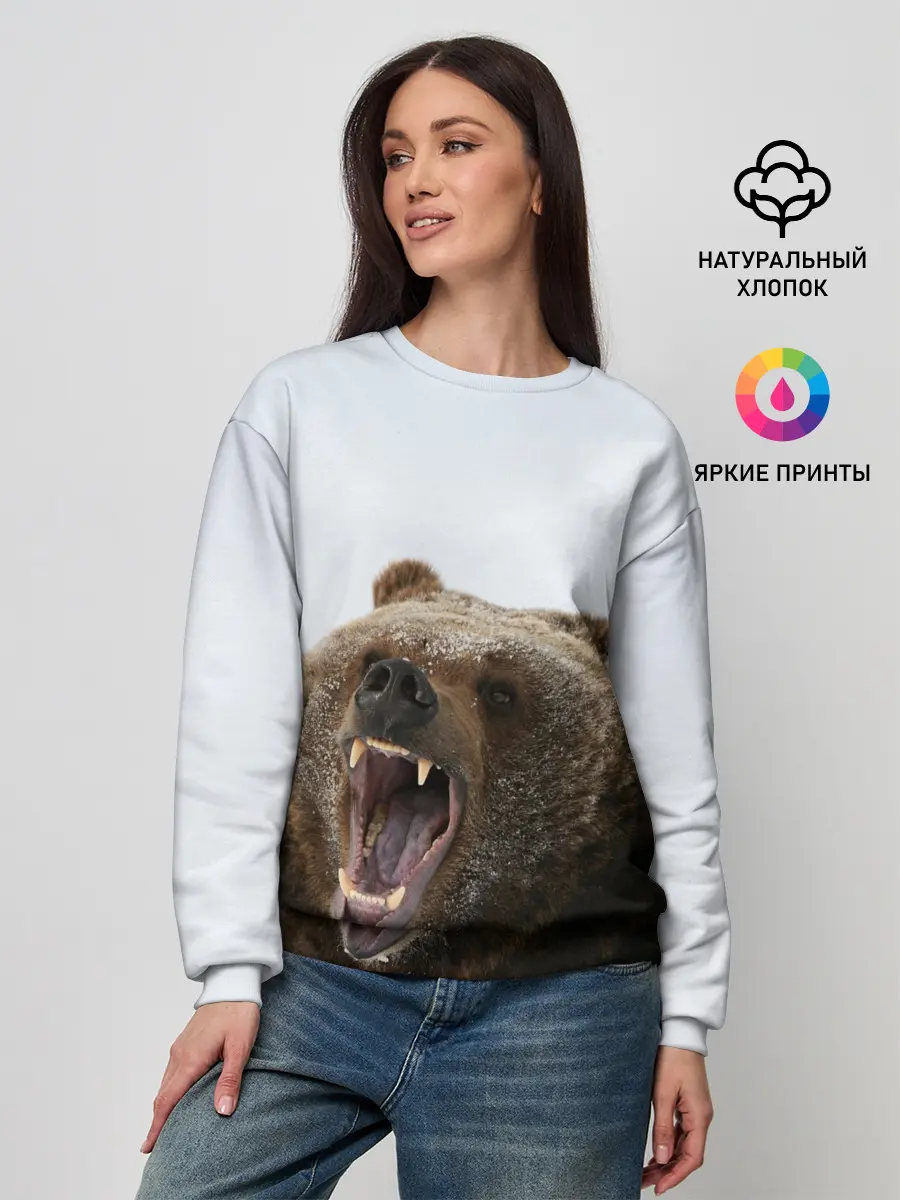 Женский свитшот / Bear