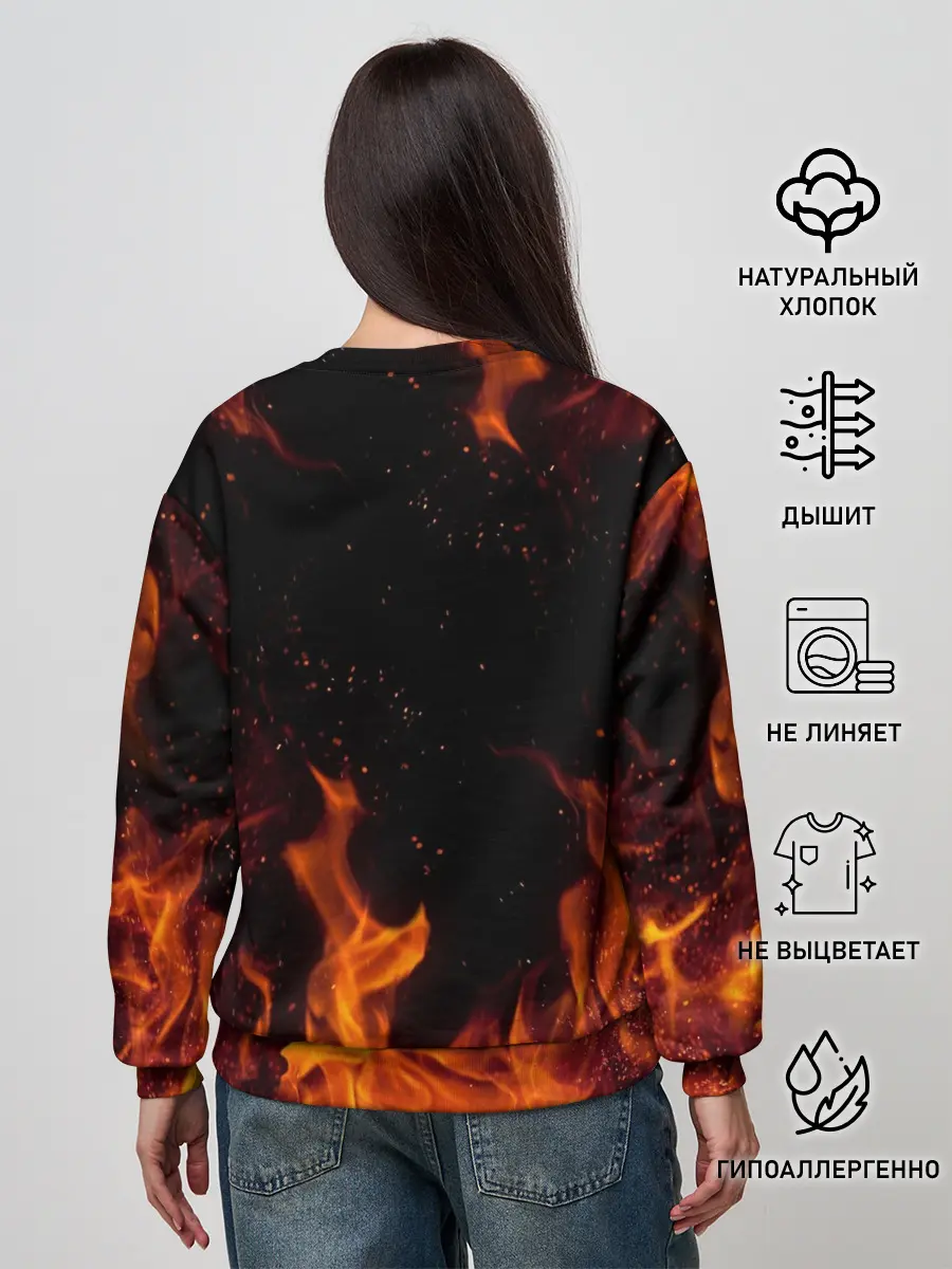 Женский свитшот / Iron Maiden