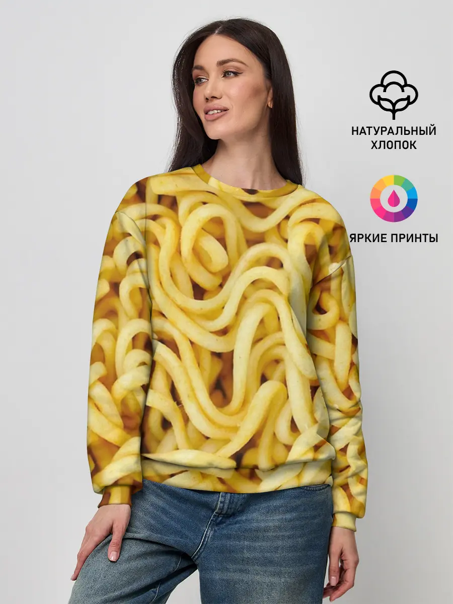 Женский свитшот / Лапша