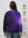 Женский свитшот / Фиолетовая звезда