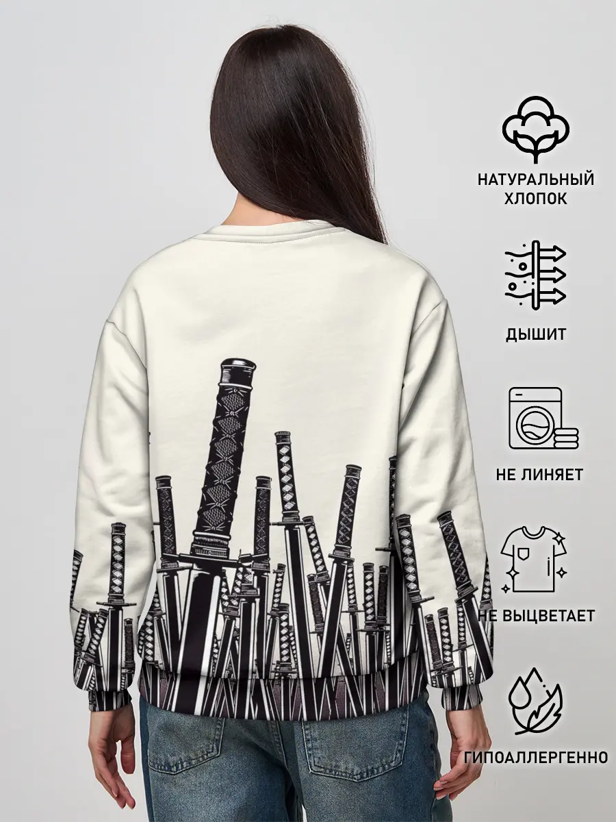 Женский свитшот / Призрак Цусимы