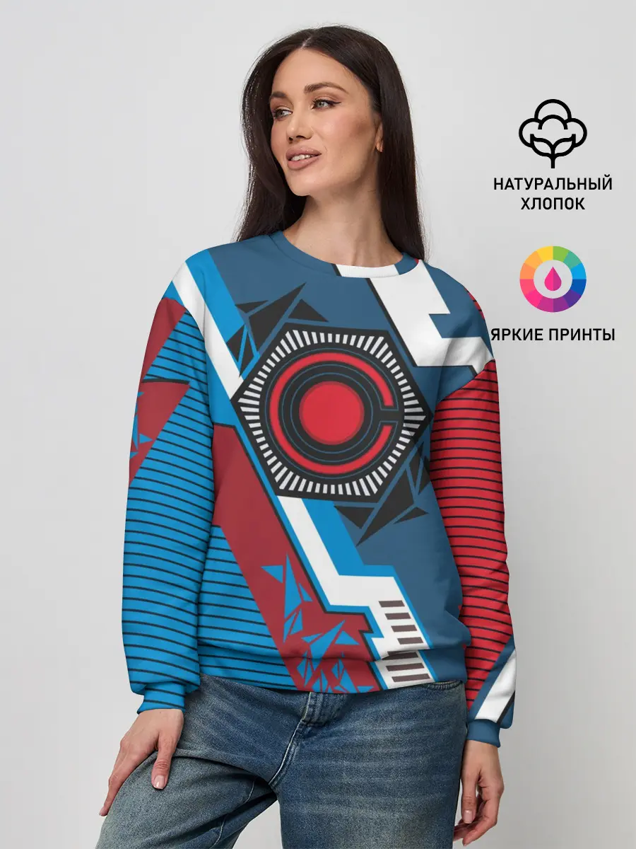 Женский свитшот / Cyborg logo