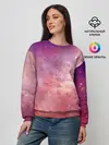 Женский свитшот / Космическое небо