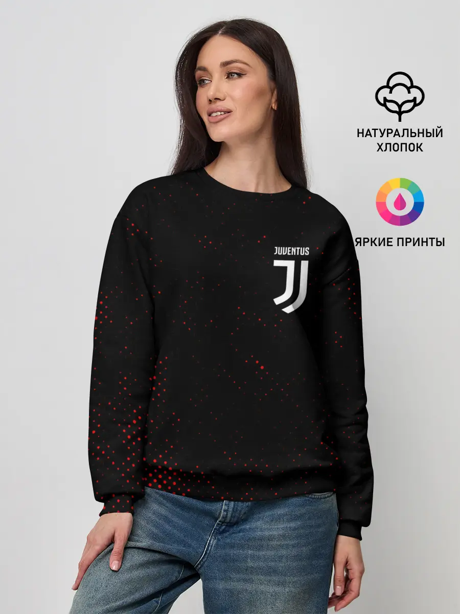 Женский свитшот / JUVENTUS / ЮВЕНТУС
